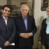 دیدار پروفسور برزگر د کلینیک دانا